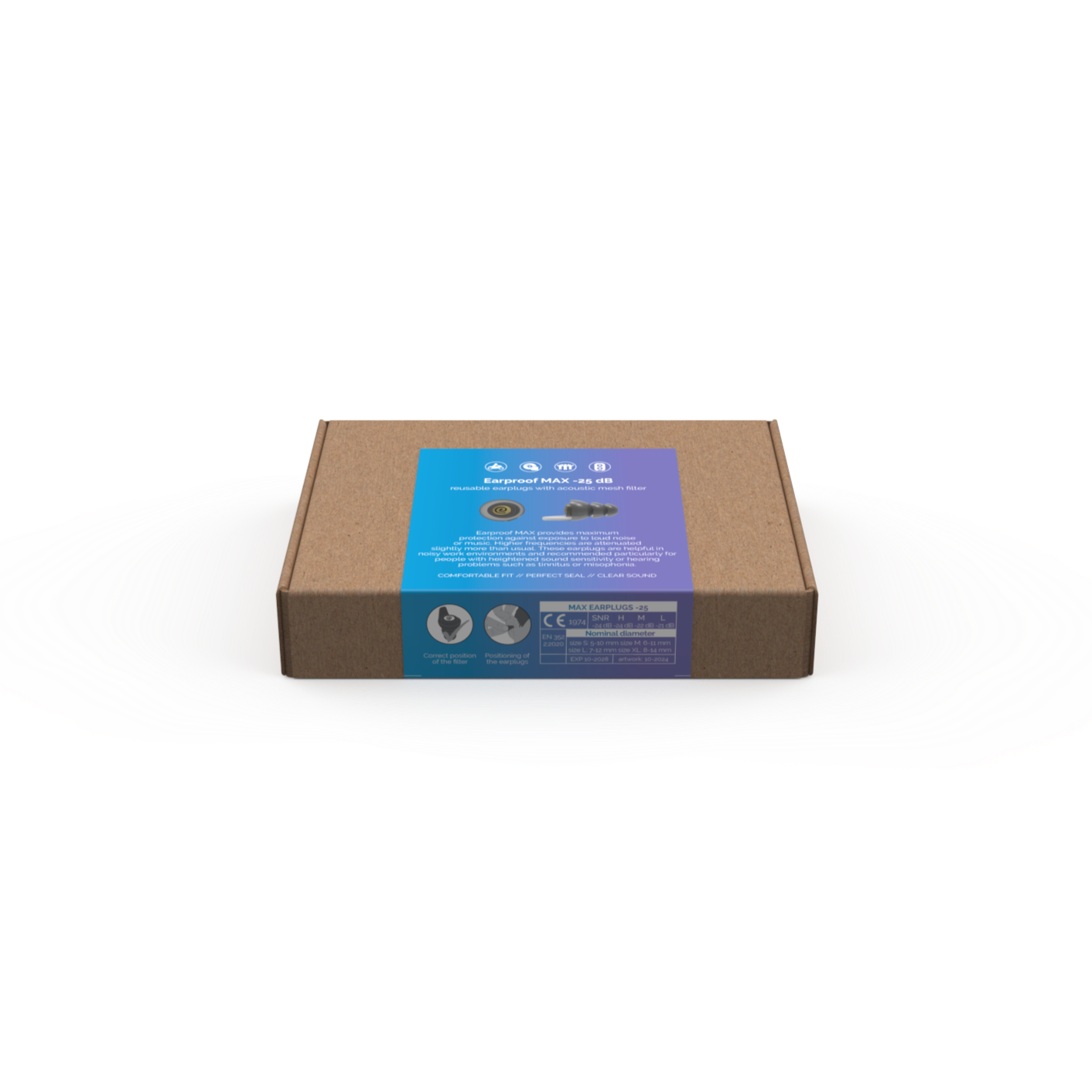Max -25 dB Motor Earplugs
